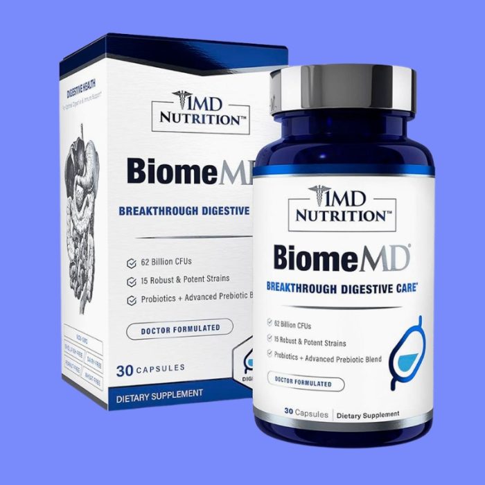 BiomeMD: Testing Effectiveness & Safety (SMC Analysis Report)