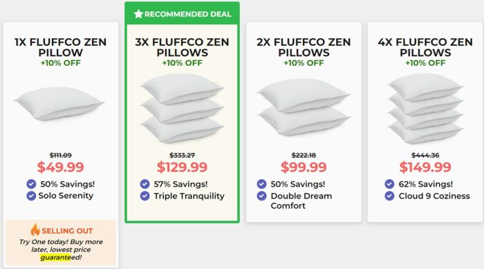 FluffCo Zen Pillow: Testing Effectiveness & Safety (SMC Analysis Report) - Image 2