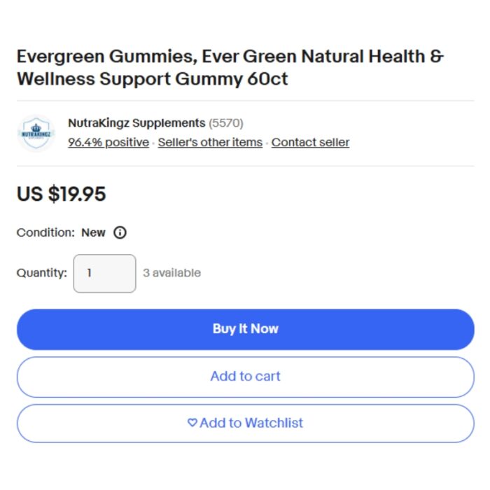 Evergreen Hemp Gummies - Image 2
