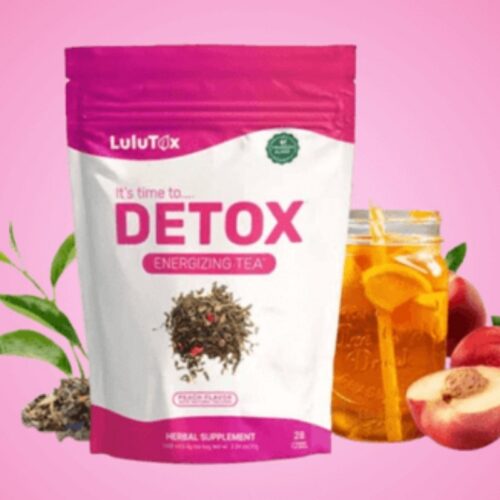 Lulutox Detox Tea Slimming Tea with Dandelion and Ginseng