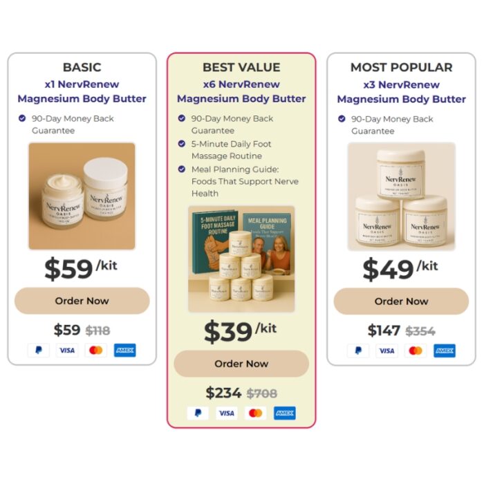 Nerve Relief Magnesium Cream // NervRenew - Image 2