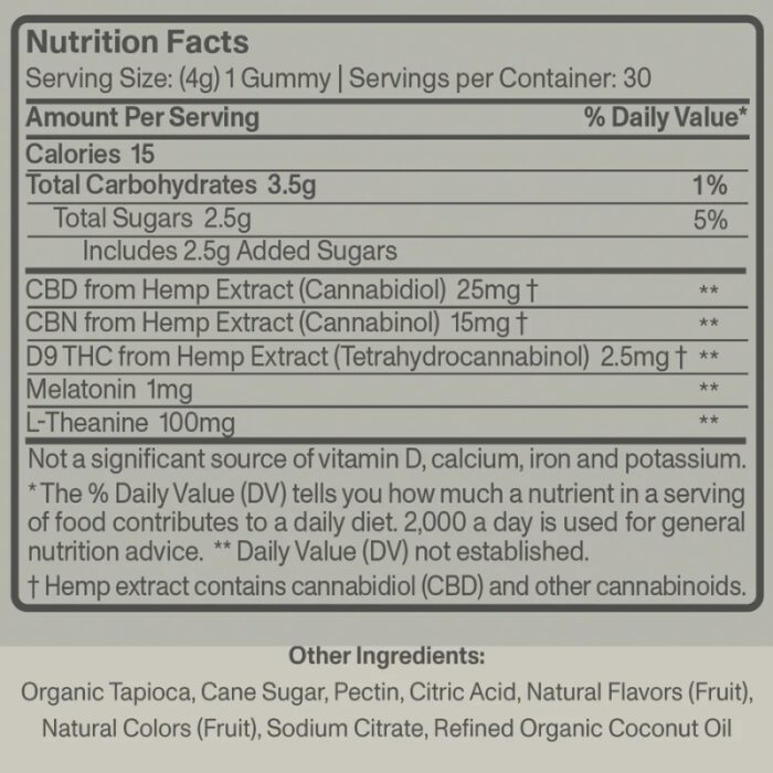 FOCL Deep Sleep gummies - Image 2